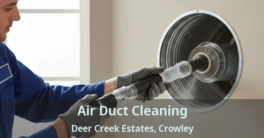 Air Duct Cleaning Deer Creek Estates, Crowley - TX