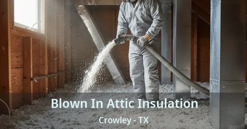 Blown In Attic Insulation Crowley - TX Blown In Attic Insulation Crowley - TX