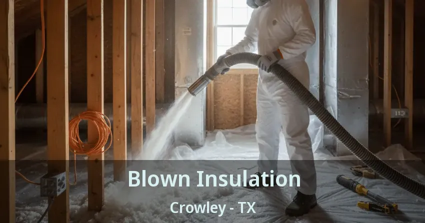 Blown Insulation Crowley - TX