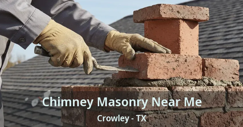 Chimney Masonry Near Me Crowley - TX