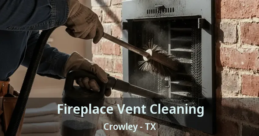 Fireplace Vent Cleaning Crowley - TX