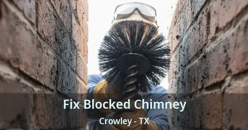 Fix Blocked Chimney Crowley - TX