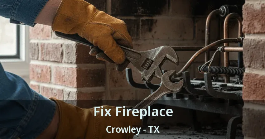 Fix Fireplace Crowley - TX