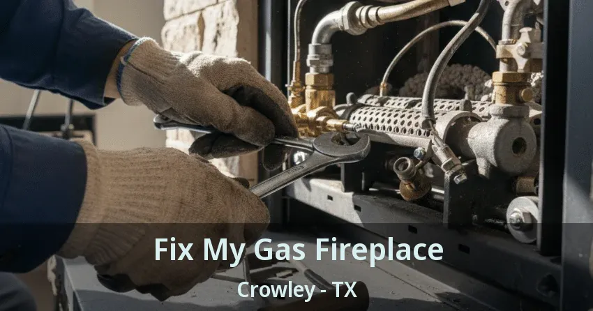 Fix My Gas Fireplace Crowley - TX
