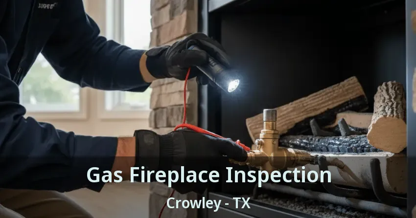 Gas Fireplace Inspection Crowley - TX