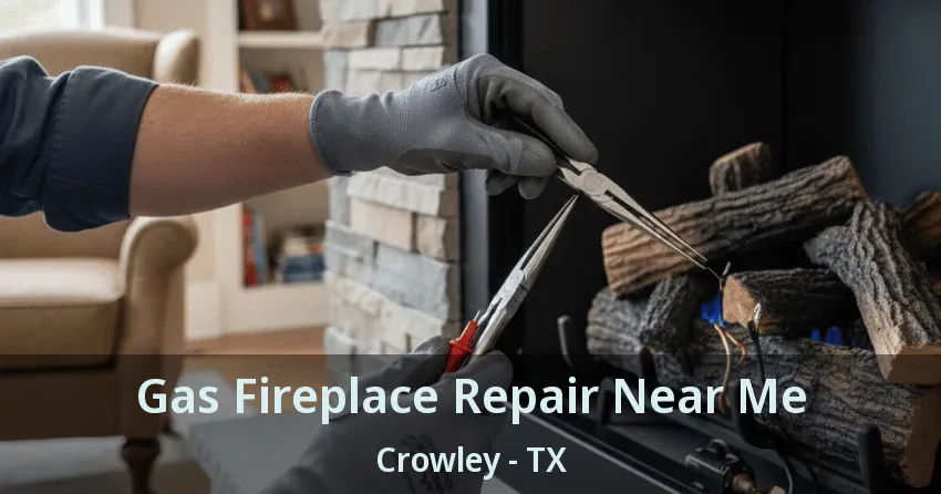 Gas Fireplace Repair Near Me Crowley - TX