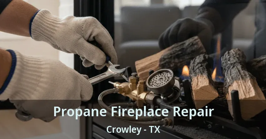 Propane Fireplace Repair Crowley - TX