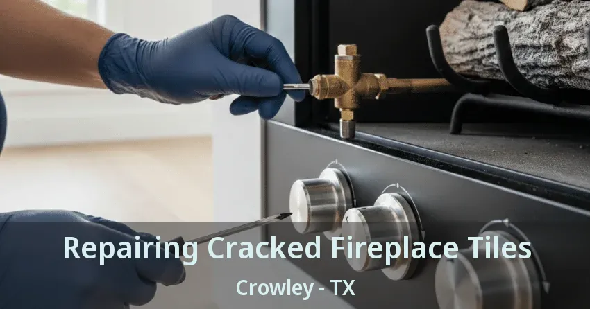 Repairing Cracked Fireplace Tiles Crowley - TX Repairing Cracked Fireplace Tiles Crowley - TX